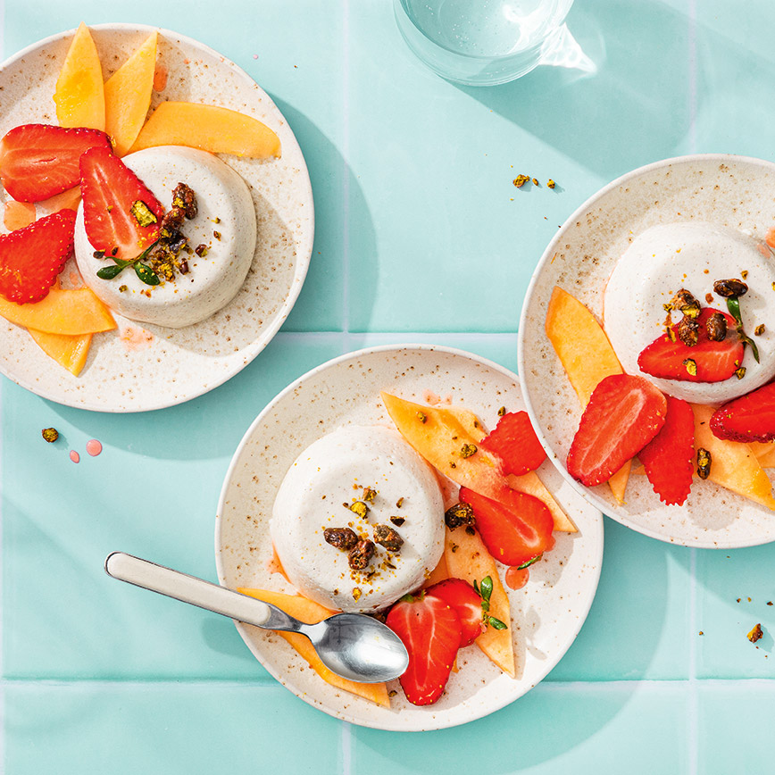 Kefir-Köpfli mit Früchten