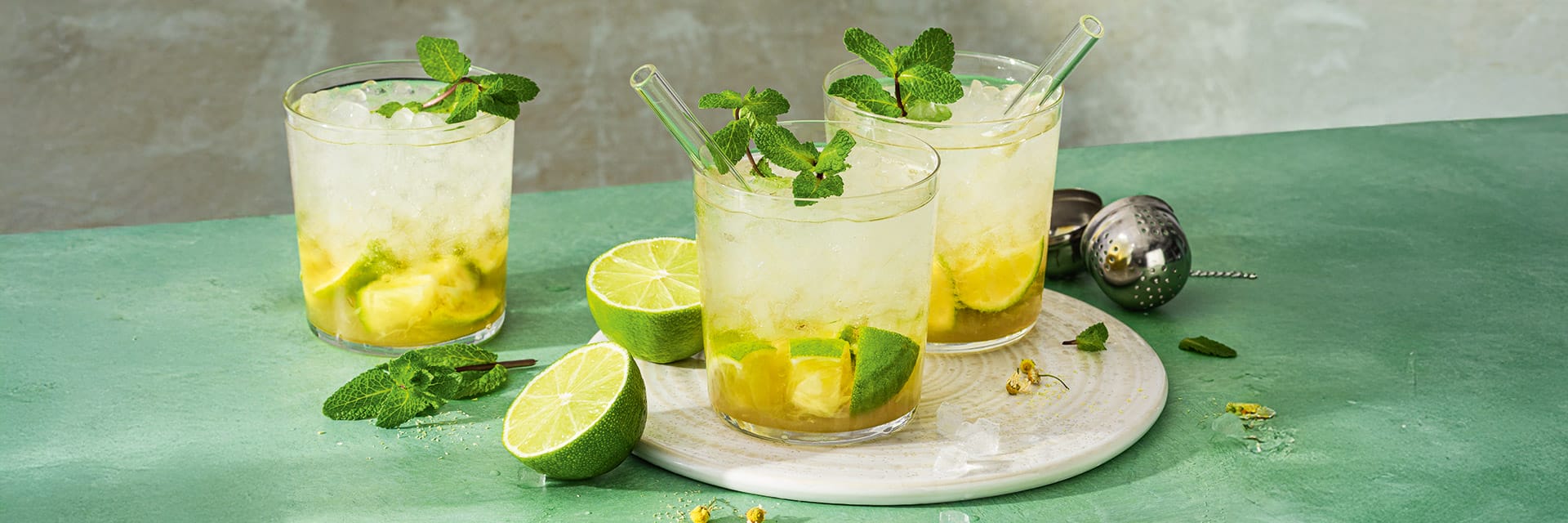 Virgin Mojito mit Kamille