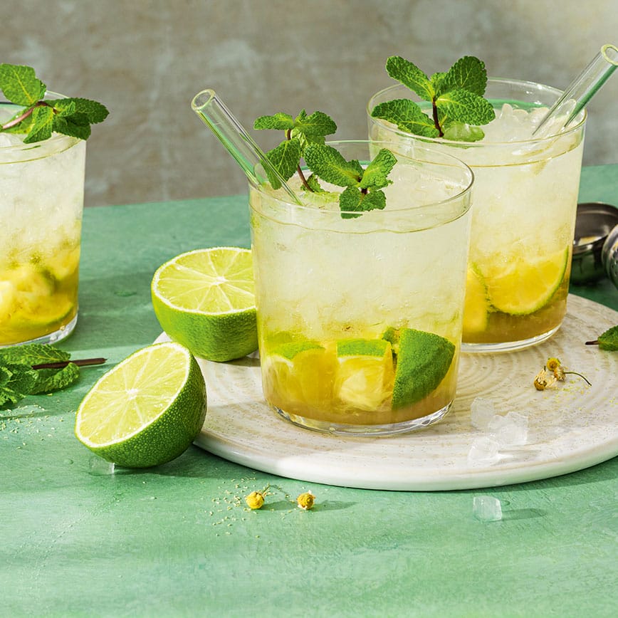 Virgin Mojito mit Kamille
