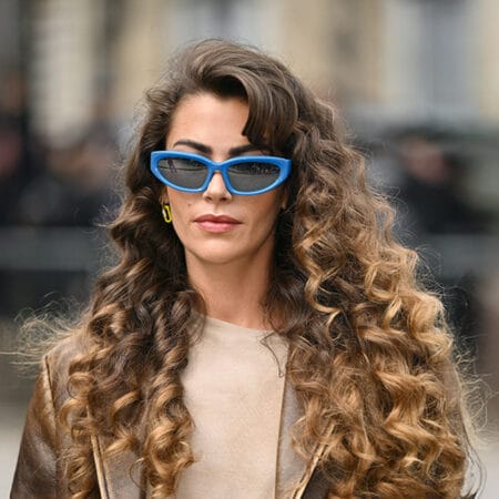 Braune Haare